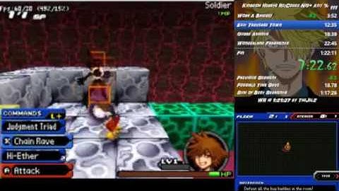 Kingdom Hearts Re:Coded NG+ in 1:21:12