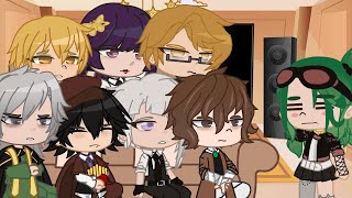 |Реакция BSD на шипы| Gacha Club | 1 часть | Nastik Meow