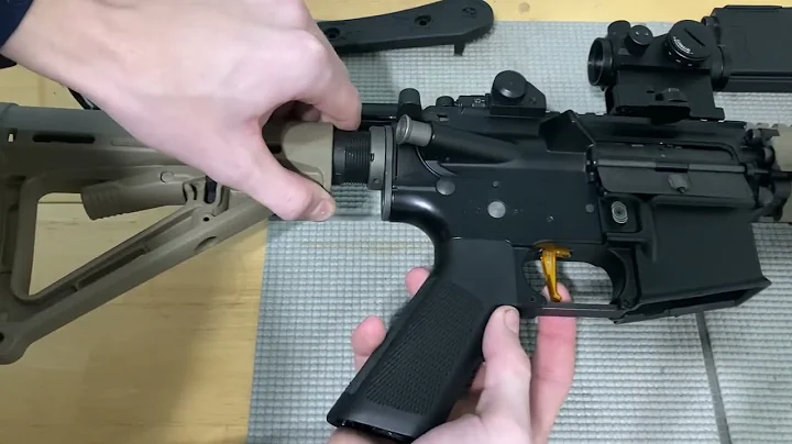 Gate Titan v2 mosfet and the MAXX CNC flat trigger.(Gold)