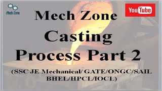 Manufacturing and Production casting Lecture 2: sand, shell, die and permanent casting and defects