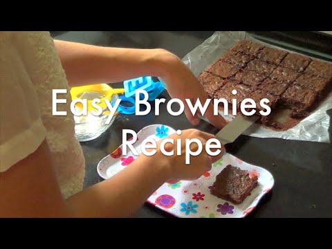 Easy Brownies Recipe Decoration Ana Real