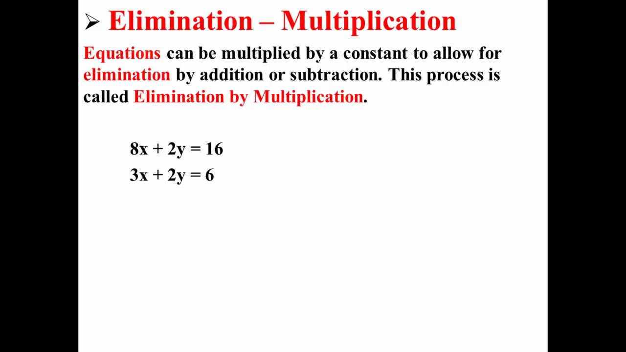 elimination-using-multiplication-youtube