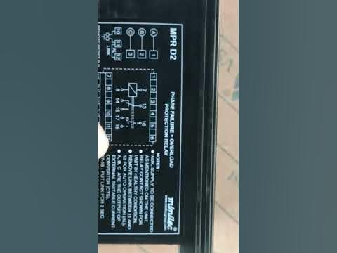 MPR D2 | Motor protection relays | MPR connection wiring | MPR relays
