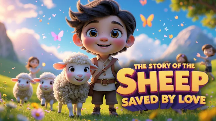 🌟 The Lost Sheep and the Shepherd Who Never Gives Up |  Animated Bible Song for Kids ✨