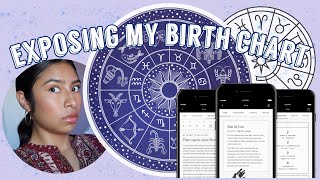 READING MY BIRTH CHART FOR THE FIRST TIME EVER | COSTAR APP screenshot 1