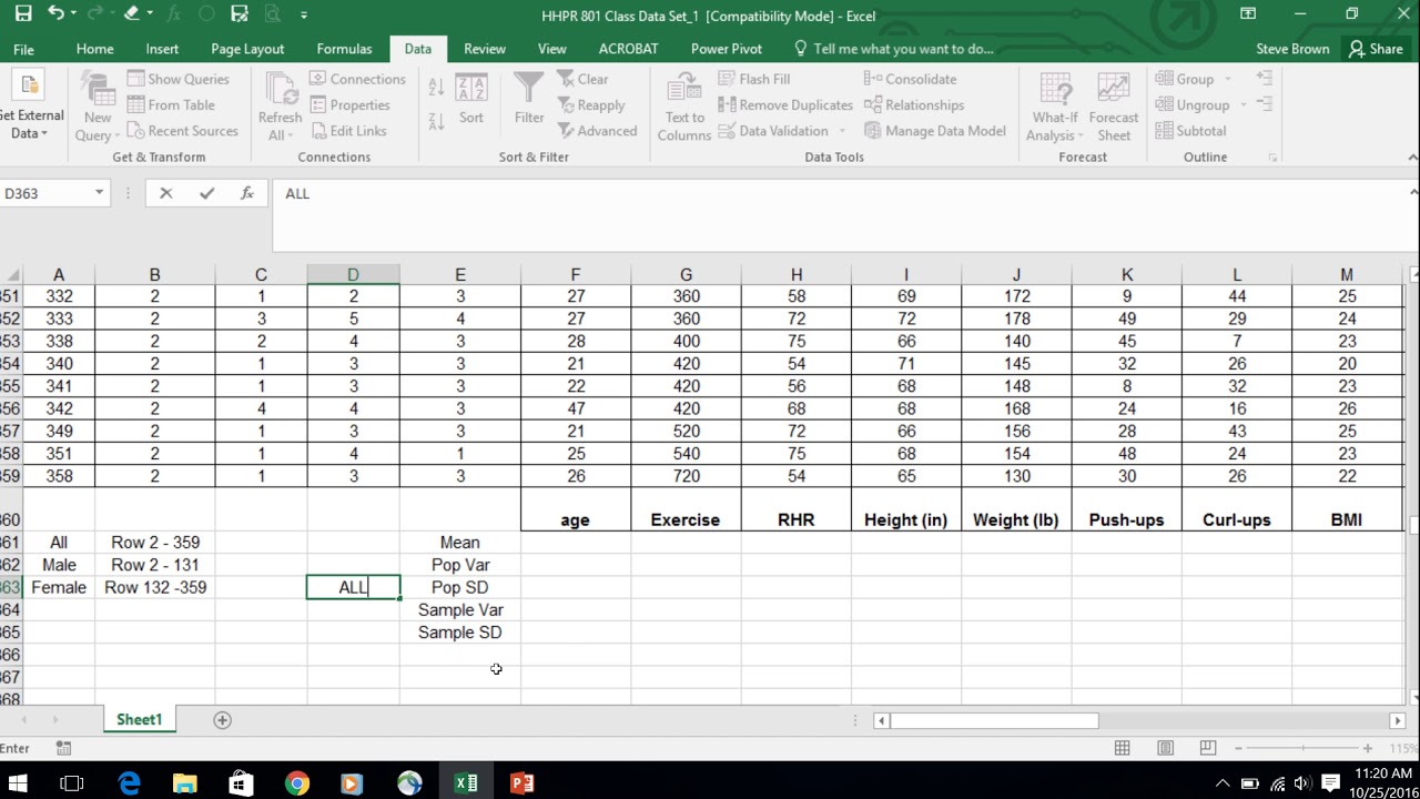 easy excel assignment