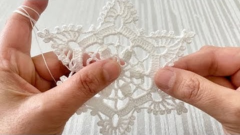 HEARTWARMING Crochet Snowflake Pattern Tutorial / Trend Crochet Patterns