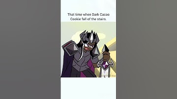 *Falls off the stairs* (Ft. Dark Cocoa Cookie)— #cookierunkingdomfanart #cookierun #devsisters