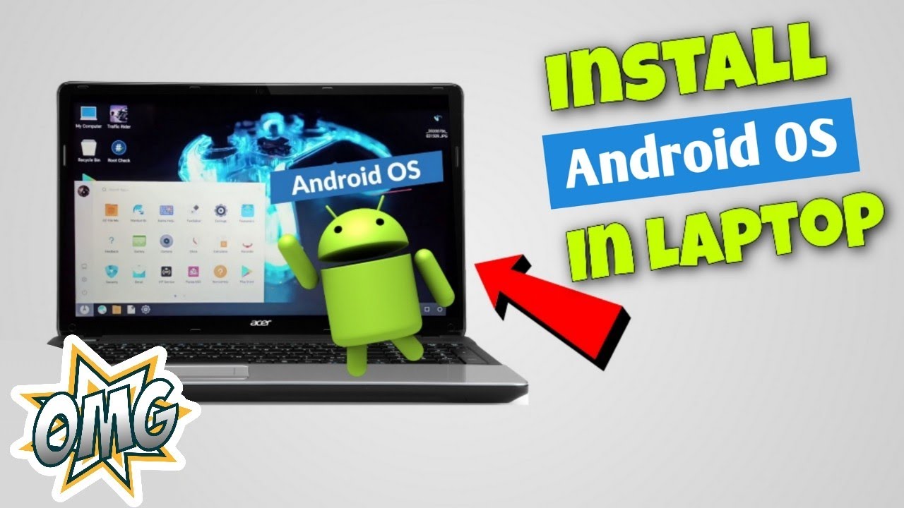 LAPTOP में ANDROID OS INSTALL करें 🔥 | install android os on laptop in ...