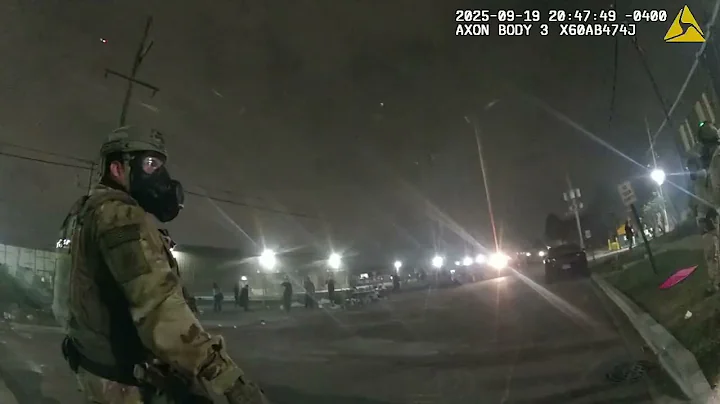 Federal agents fire pepper spray and lob flash grenades to clear protesters from Broadview ICE site