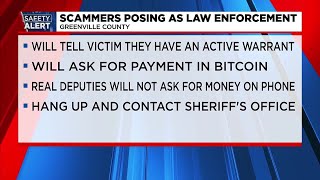 Greenville Co Scam Alert