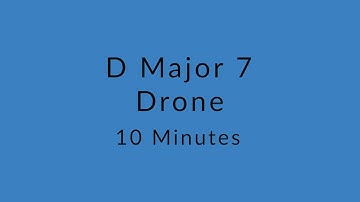 D Major 7 Drone Chord