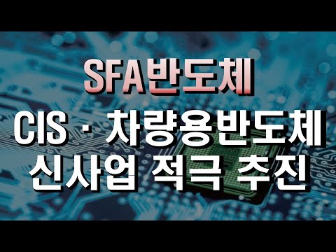 New SFA반도체 CIS·차량용반도체 신사업 적극 추진_시스템반도체향 범핑 및 EDS 고신뢰성 패키징 기술 확보 플립칩_현대차, 자율주행, 기아, 애플카