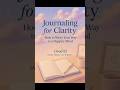📝 Journaling for Clarity Write Your Way to a Happier Mind ✨ #Cloud82 🌈 Dream Deeper. Live Brighter.