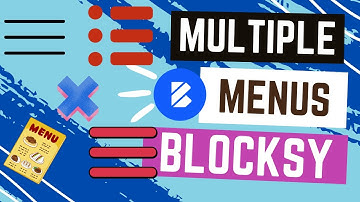 How to add multiple menus to WordPress Blocksy!