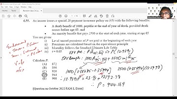FAM-L Exams Questions Review 2