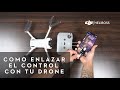 Como enlazar tu drone con el control