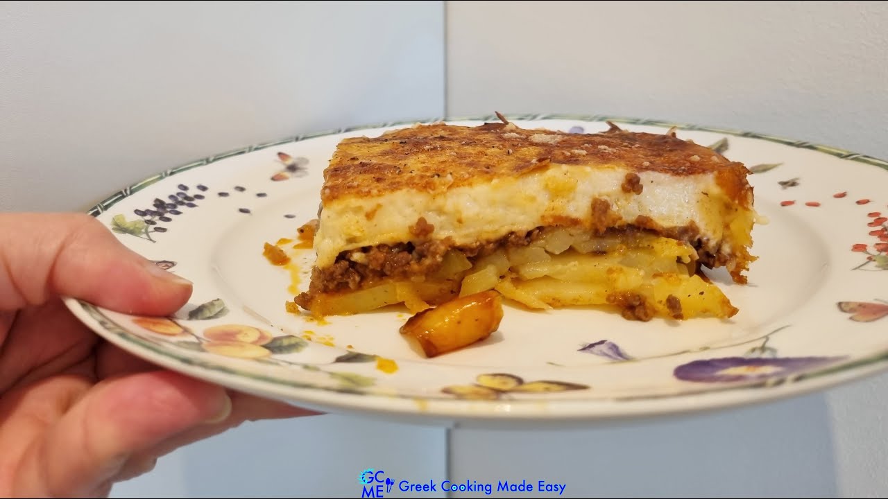 #Shorts - Superb Greek Moussaka with Potatoes -    