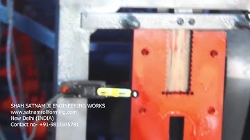 SHUTTER GUIDE U CHANNEL MAKING MACHINE (SATNAM ROLL FORMING)
