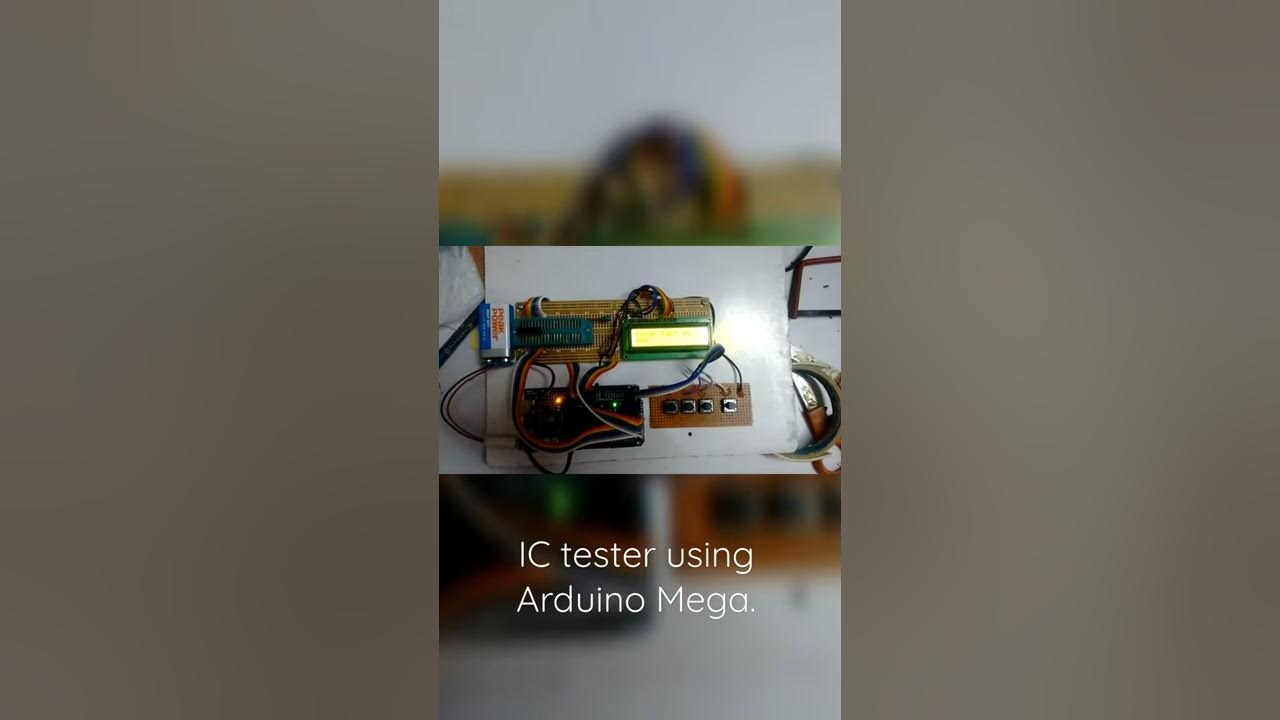 74xx series logic IC tester project. - YouTube