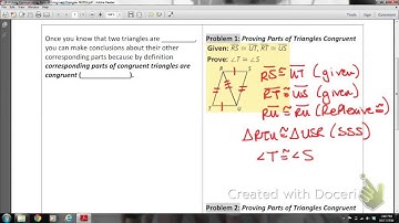 MATHIS GEOM Lesson 4-4 Using CPCTC