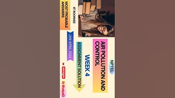 Air pollution and control week 4 assignment solution jan24 #nptel #engineering #youtubeshorts