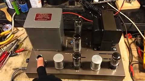 Eico HF-60 mono power amplifier