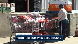 Food insecurity in Bell County
