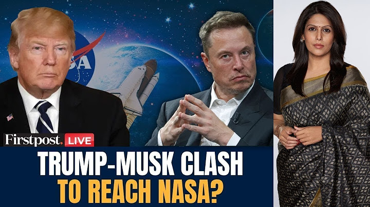 Musk vs Trump Clash LIVE: Musk, Trump's Rift Can Derail US Space Program |Vantage with Palki Sharma