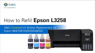 How to Refill Epson L3258?