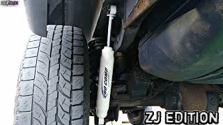 JEEP SHOCK ABSORBER REPLACEMENT (PRO COMP ES9000)