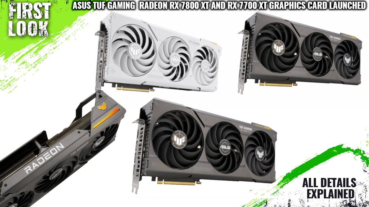 XFX unveils its Radeon RX 7800 XT and RX 7700 XT MERC and QICK