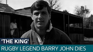 Wales and Lions rugby great Barry John dies aged 79 | ITV News