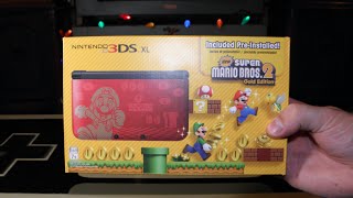 New Super Mario Bros 2 Limited Edition 3DS XL Unboxing