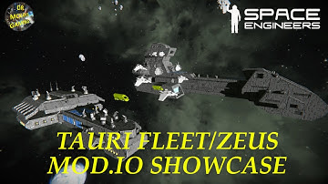 Space Engineers Stargate Special Tauri Fleet/Zeus Mod.io Showcase