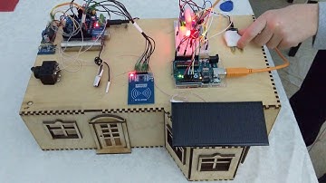 Проект "Умный дом" на Ардуино. Project "Smart house" on Arduino.