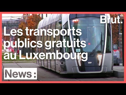 Vidéo: Le Luxembourg Rendra Tous Les Transports Publics Gratuits