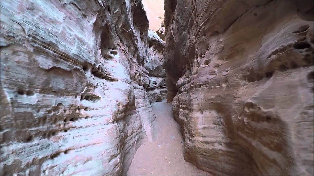 Slot canyon valley of fire