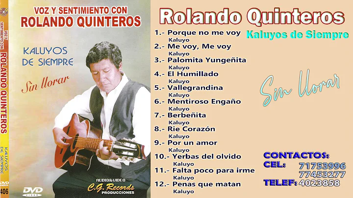 ROLANDO QUINTEROS - KALUYOS DE SIEMPRE