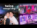 twice concert vlog