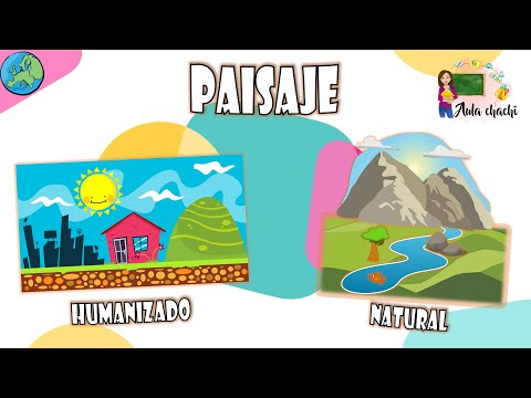 Paisaje Humanizado y Natural | Aula chachi - Vídeos educativos para niños