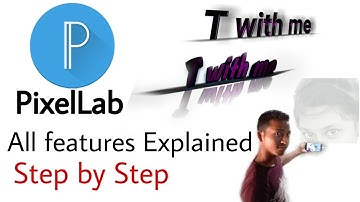 How to Use PixelLab app A to Z information..pixelLab kaise use kare in hindi..T with me...