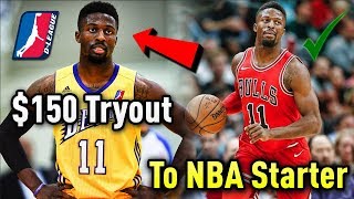From a $150 TRYOUT To NBA STARTER Within A YEAR? The David Nwaba Story