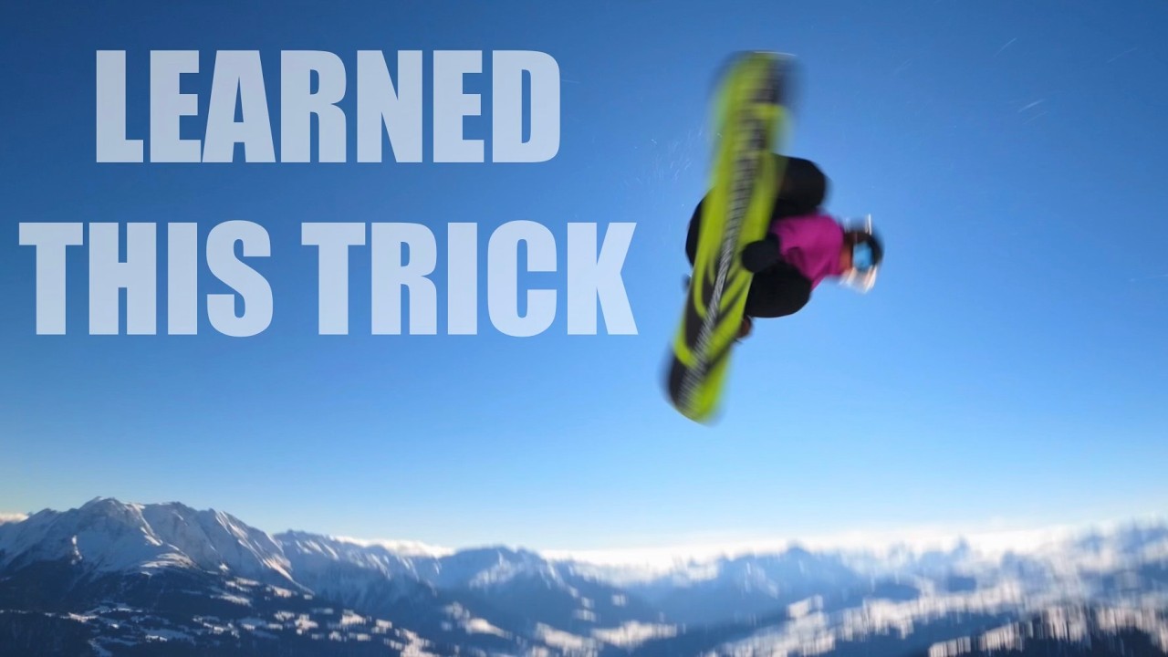 Trying a WILD new trick in LAAX 