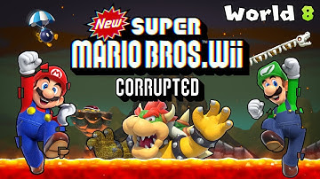 New Super Mario Bros. Wii But It Progressively Gets More Corrupted (Part 8)