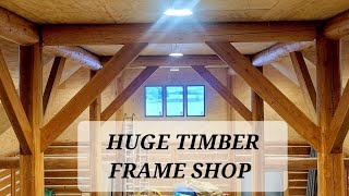 Inside finishing of a Timber Framed shop #staircase #construction #timberframing by Awesome Builds  1,585 views 4 months ago 3 minutes, 39 seconds