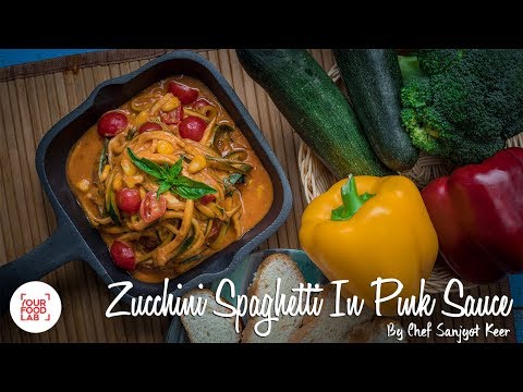 Video: Pasta Nrog Salmon Thiab Zucchini Sauce