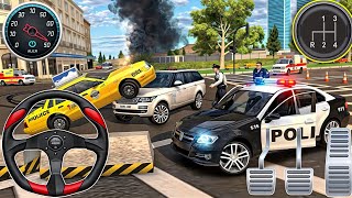 ''Traffic police : city duty" police car driving chase simulator 3d- Android game screenshot 3