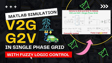 V2G  G2V |Fuzzy Logic control of V2G and G2V in Single Phase Grid
