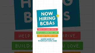 Join our ABA team! Board certified behavior analyst job opening in Michigan